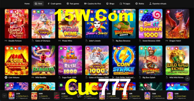 Bônus Generosos e Exclusivos no Cuc777 para Você!